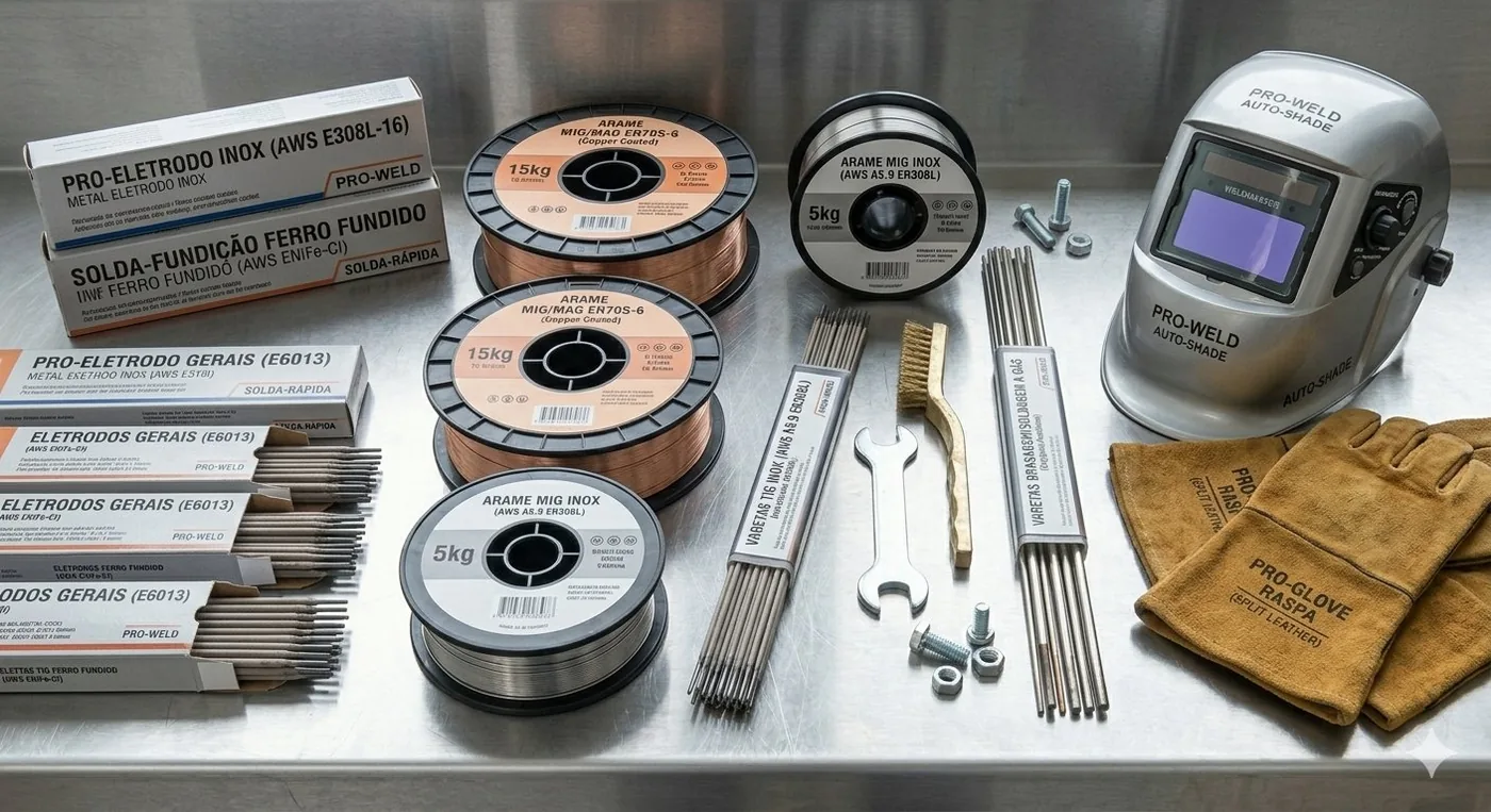 Eletrodo 6013 vs 7018: diferenças e aplicações