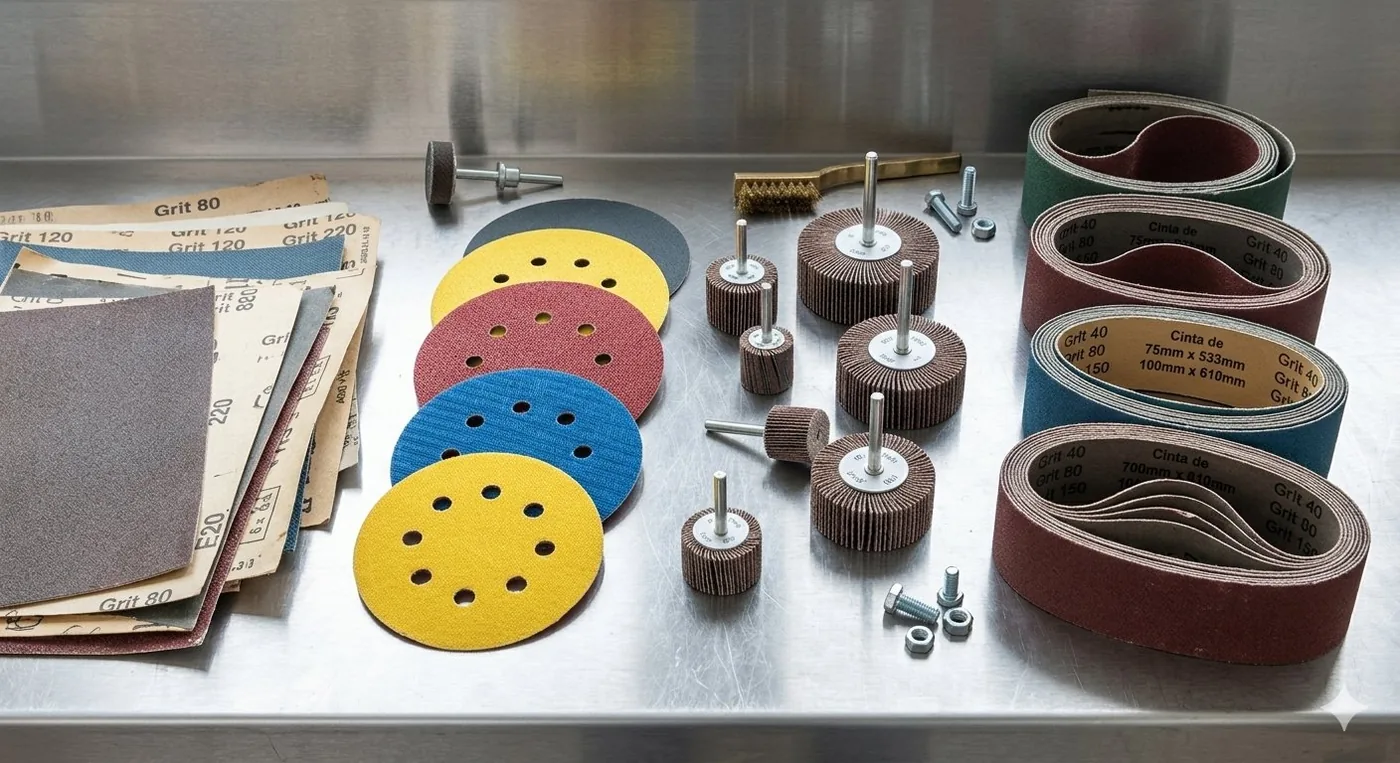 Como escolher a lixa correta (grão e tipo)