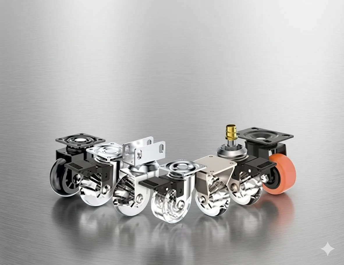 Rodízio giratório ou fixo: qual a diferença